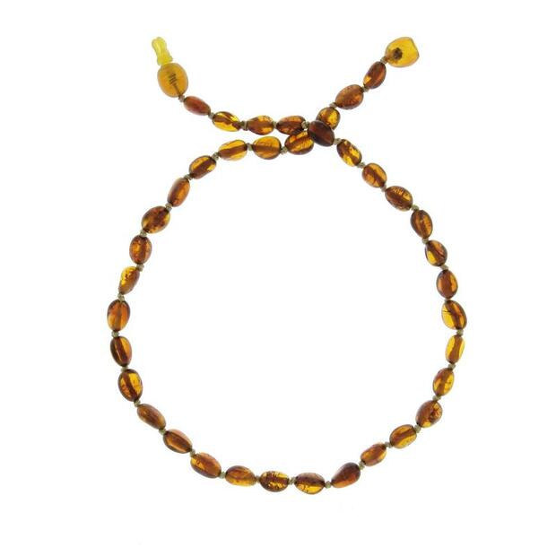 Collier Enfant Ambre Baltique Cognac - BALTIC WAY SHOP