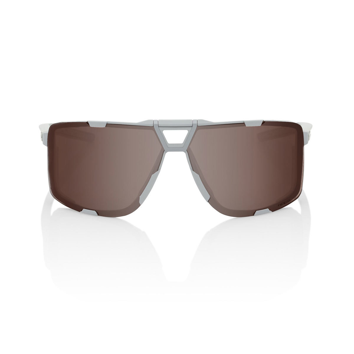 100% Eastcraft Sport Zonnebril Grijs met HiPER Crimson Silver Mirror Lens