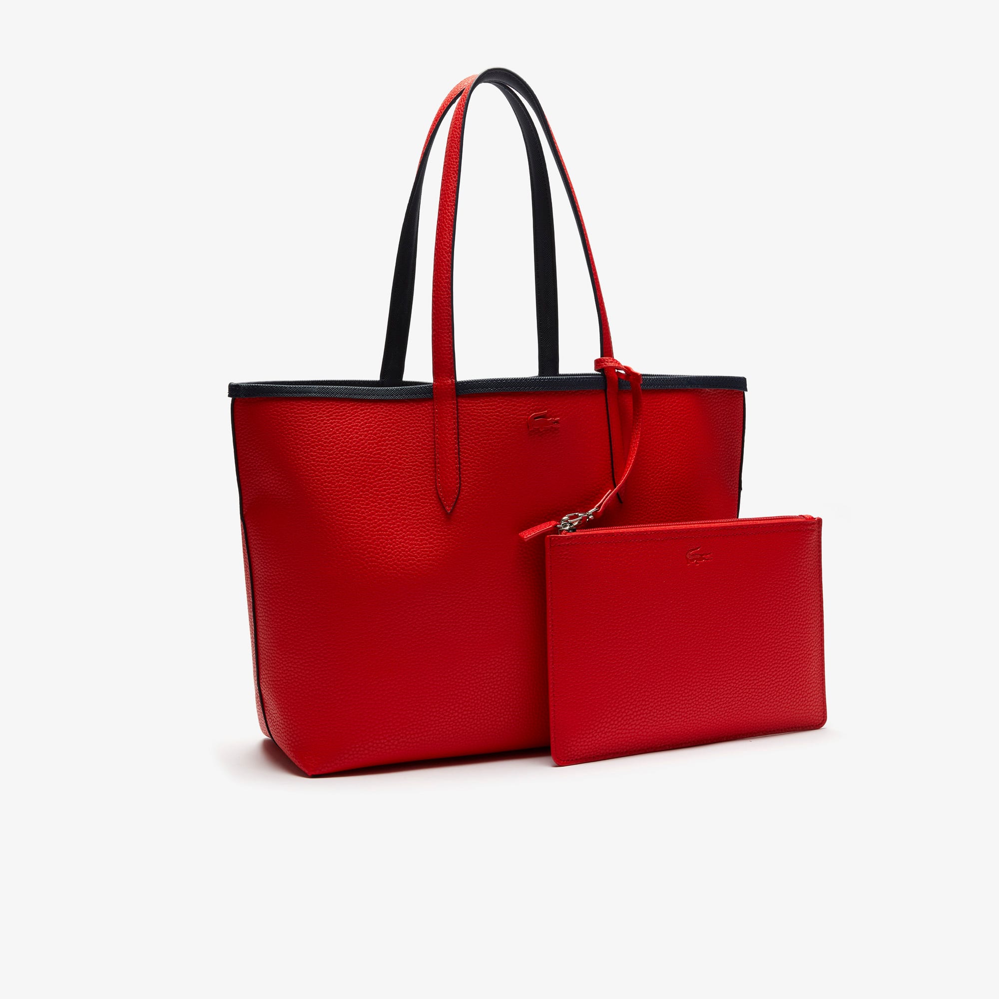 Sac cabas Anna réversible bicolore Sacs à main & Cabas - Bleu - Lacoste - Femme