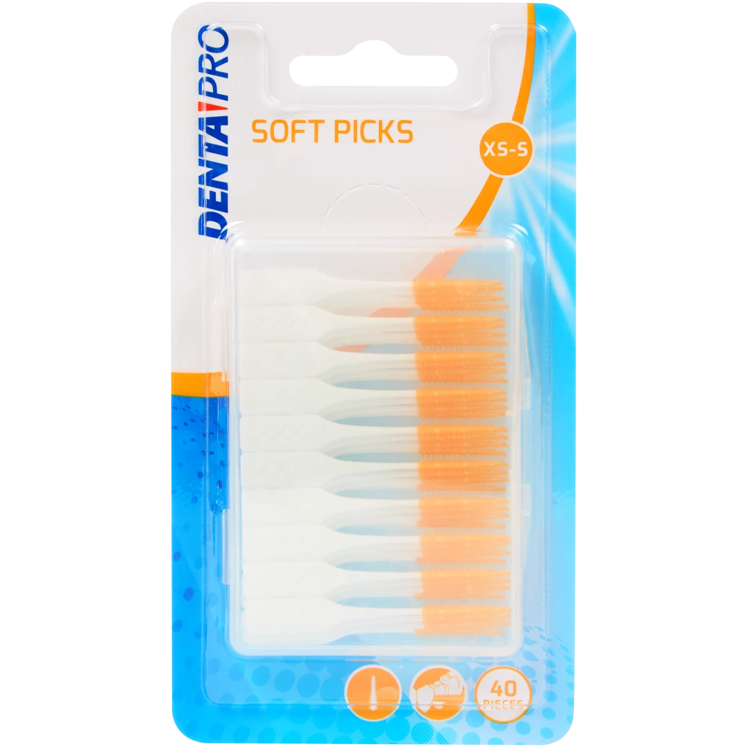 Dentapro tandenstokers 40 stuks | soft
