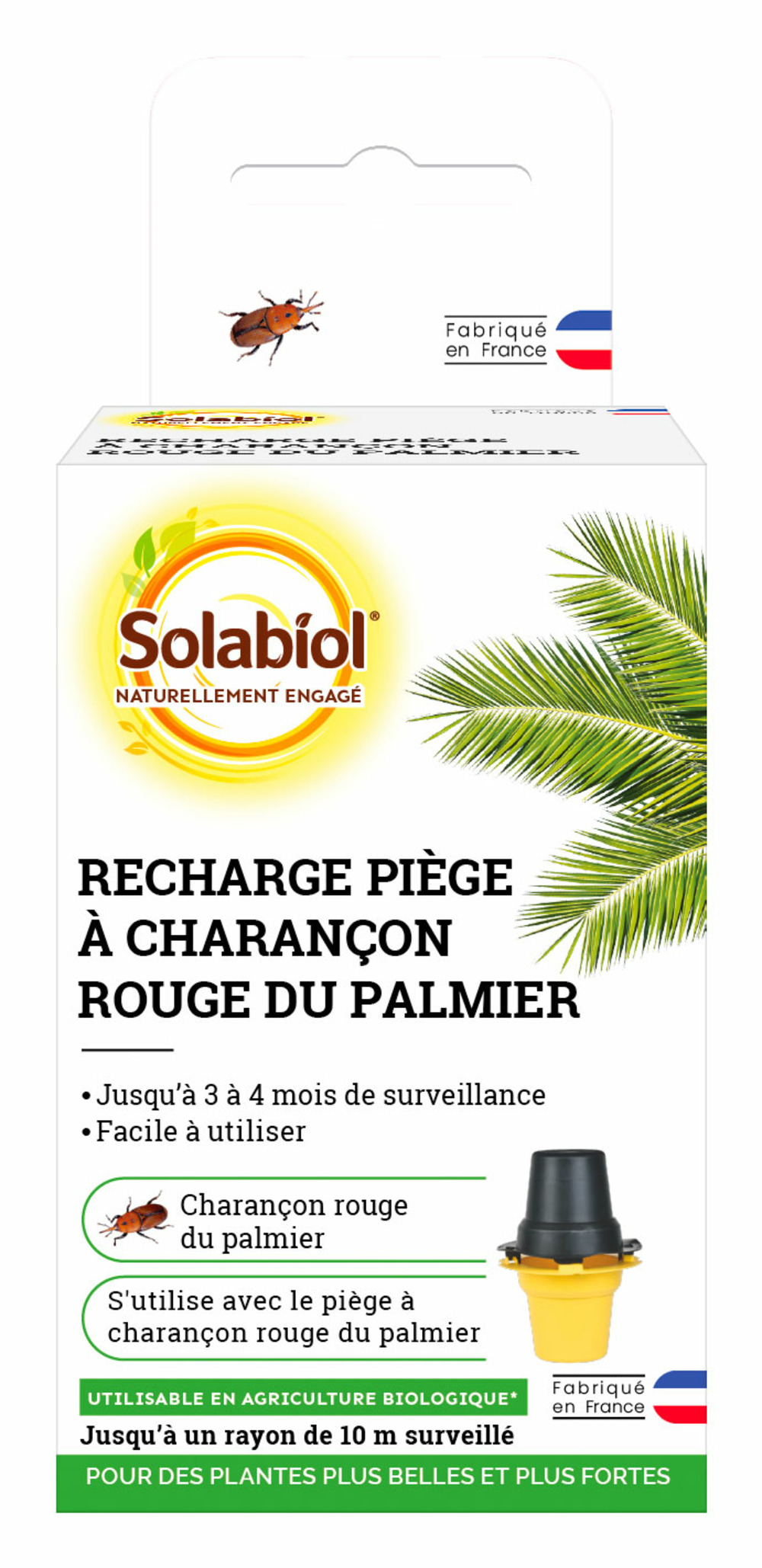 Sorecpalm | recharge piège à phéromone |1 seringue | charançons rouges