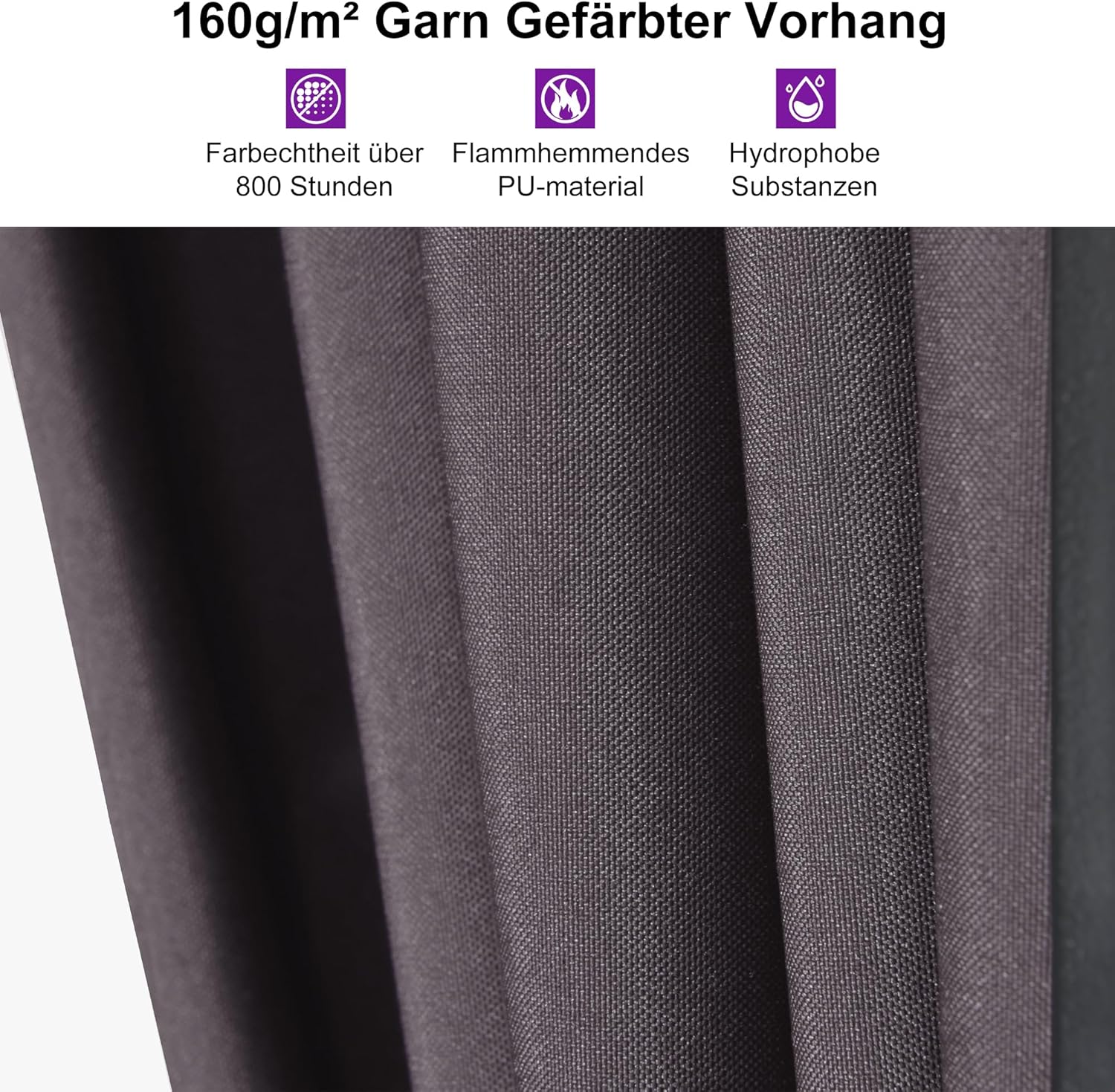 PURPLE LEAF Alu Pavillon 3.65 x 3.65 m Festem Dach, Basisch Gartenpavillon Wasserdicht Stabil Winterfest Stahldach Hardtop Pavillon mit Seitenteilen für Carport, Grau