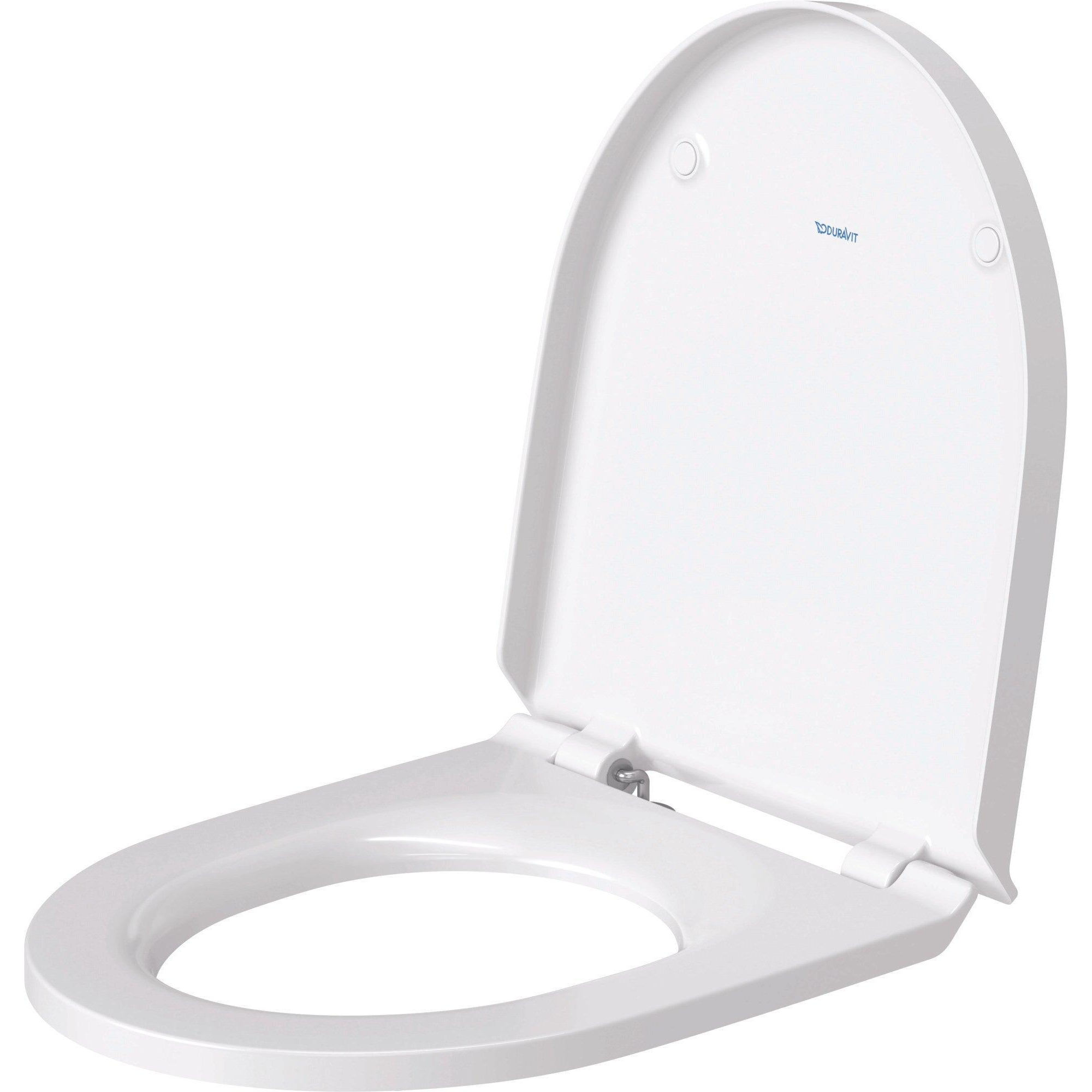 Duravit No. 1 softclose toiletzitting wit glans