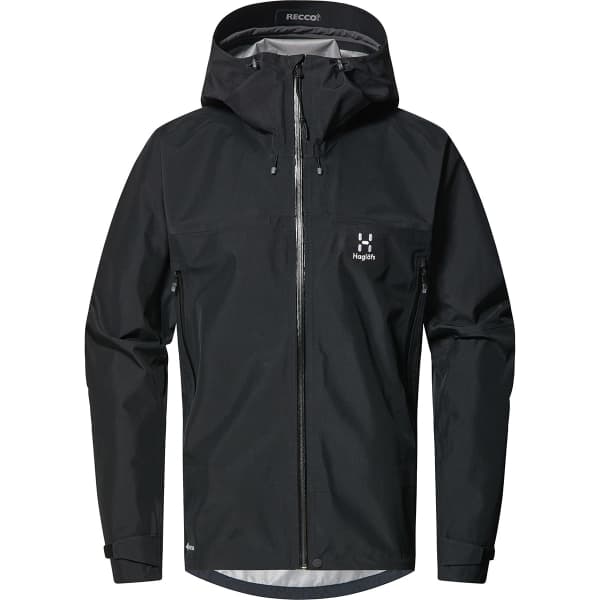 Veste ski de randonnée HAGLÖFS ROC FLASH GTX JACKET M TRUE BLACK