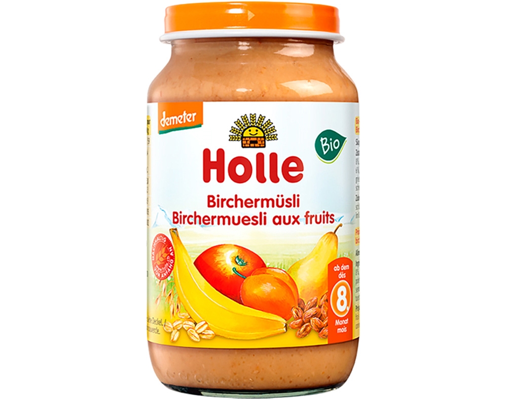 BOIÃO BIO PURE HOLLE MUESLI FRUTAS 8M 220G