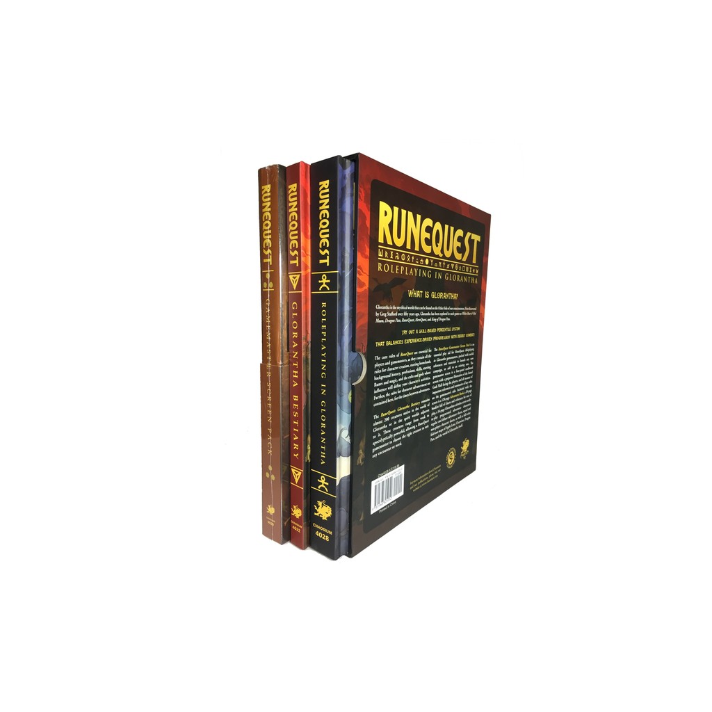 RuneQuest - Glorantha Deluxe Slipcase Set