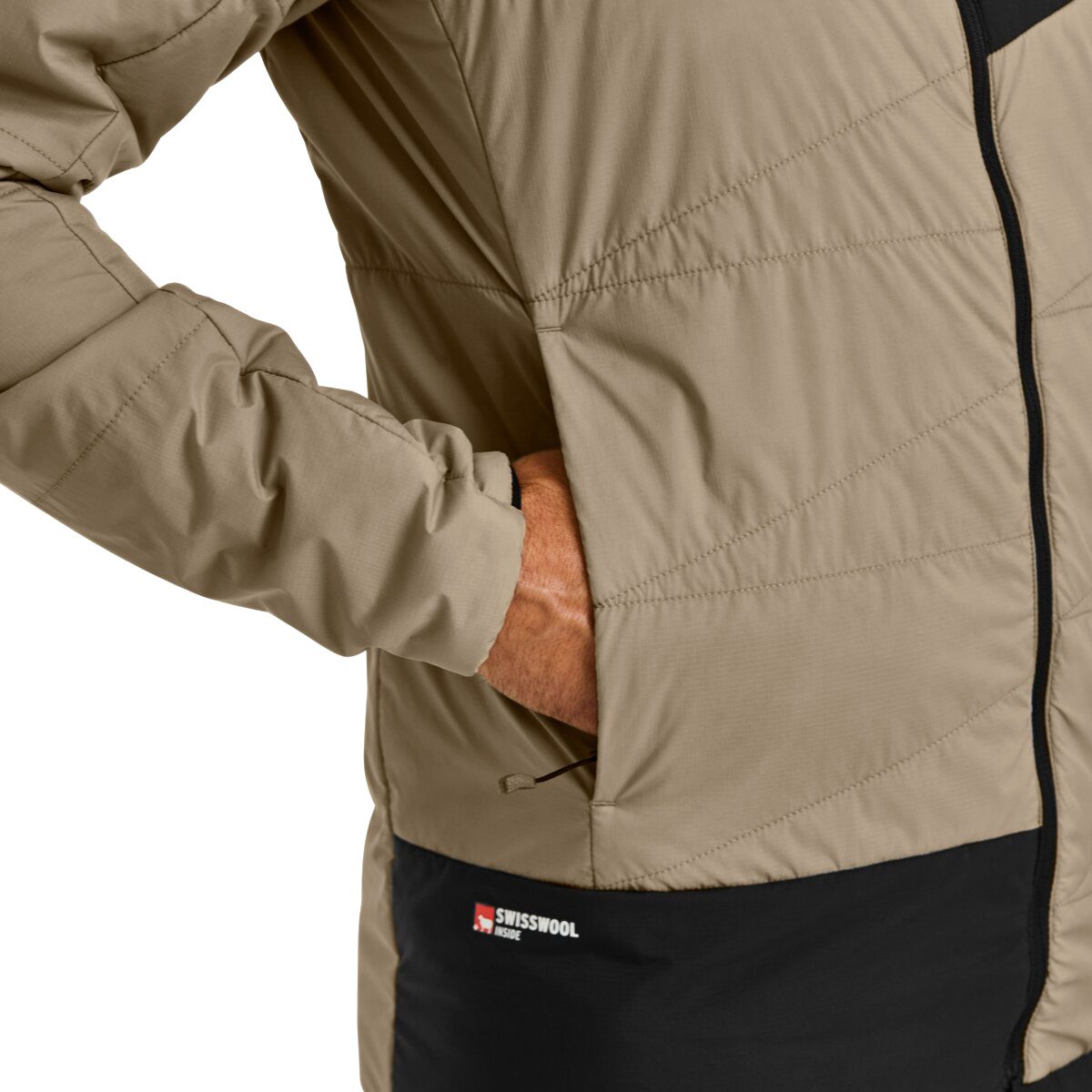 ORTOVOX Swisswool Piz Duan Isolationsjacke Herren grey sand