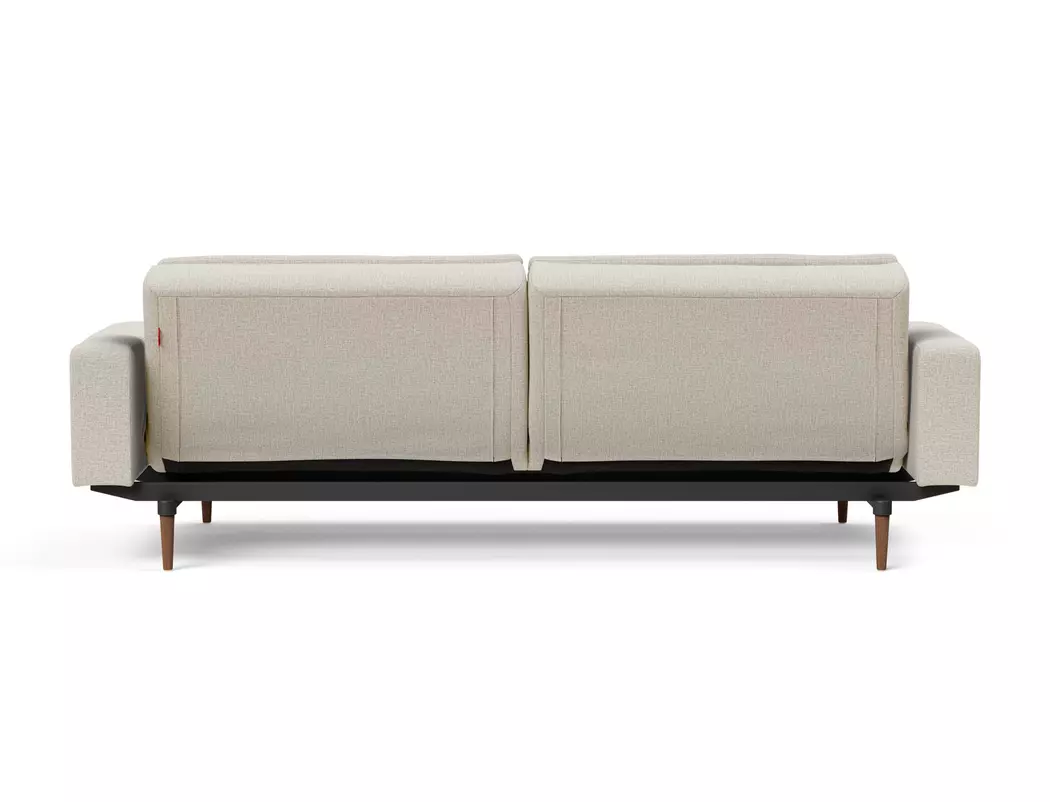 Schlafsofa mit Armlehnen Dublexo Styletto dunkel
