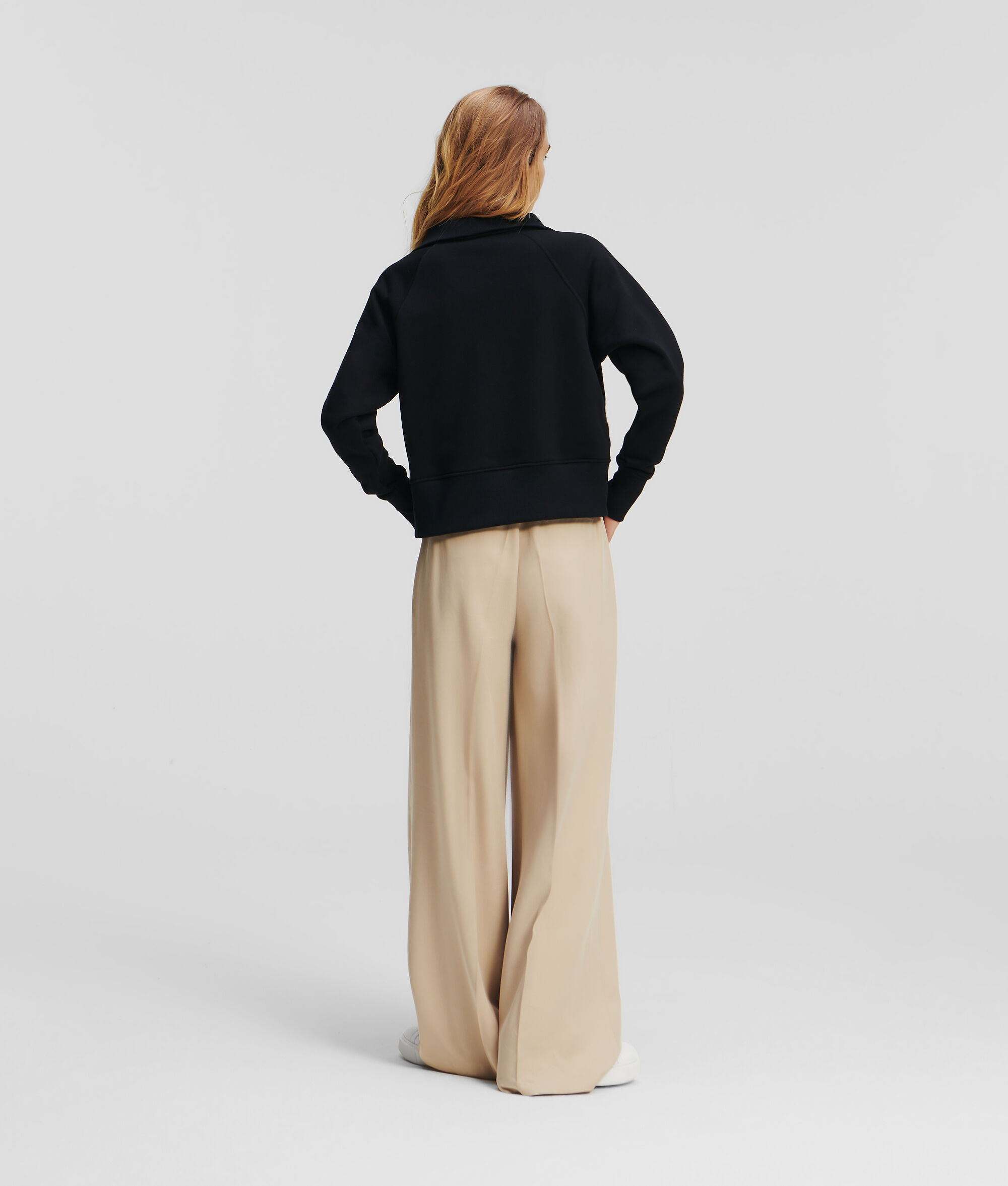SWEAT-SHIRT À DEMI-ZIP HOTEL KARL