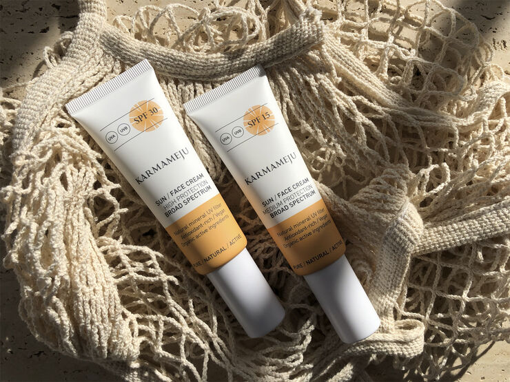 Karmameju Skincare SOLCREME TIL ANSIGTET SPF 15