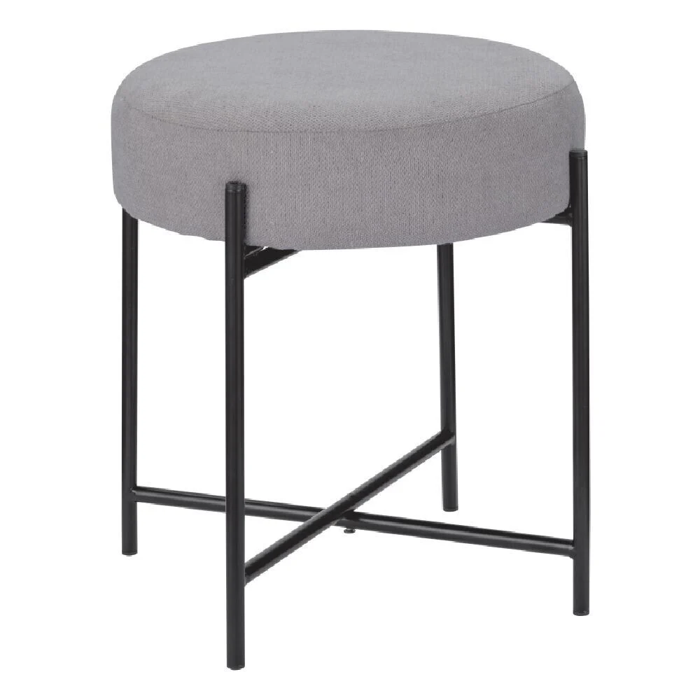 Tabouret Jacob Ø36xH40cm gris