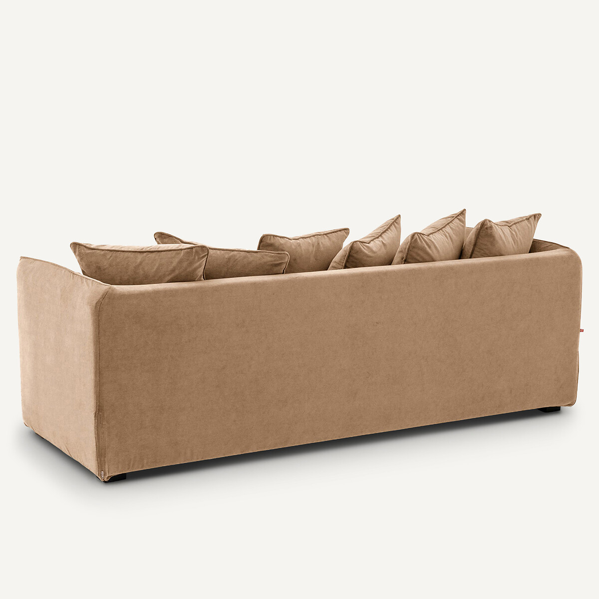 AM.PM<br>Banco em fluweel lavado com pedra, Neo Chiquito