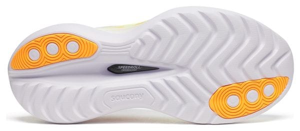 Chaussures Running Saucony Endorphin Trainer Blanc/Jaune Homme