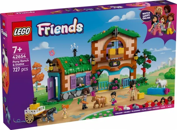 LEGO Friends 42654 Ponyfarm og stald