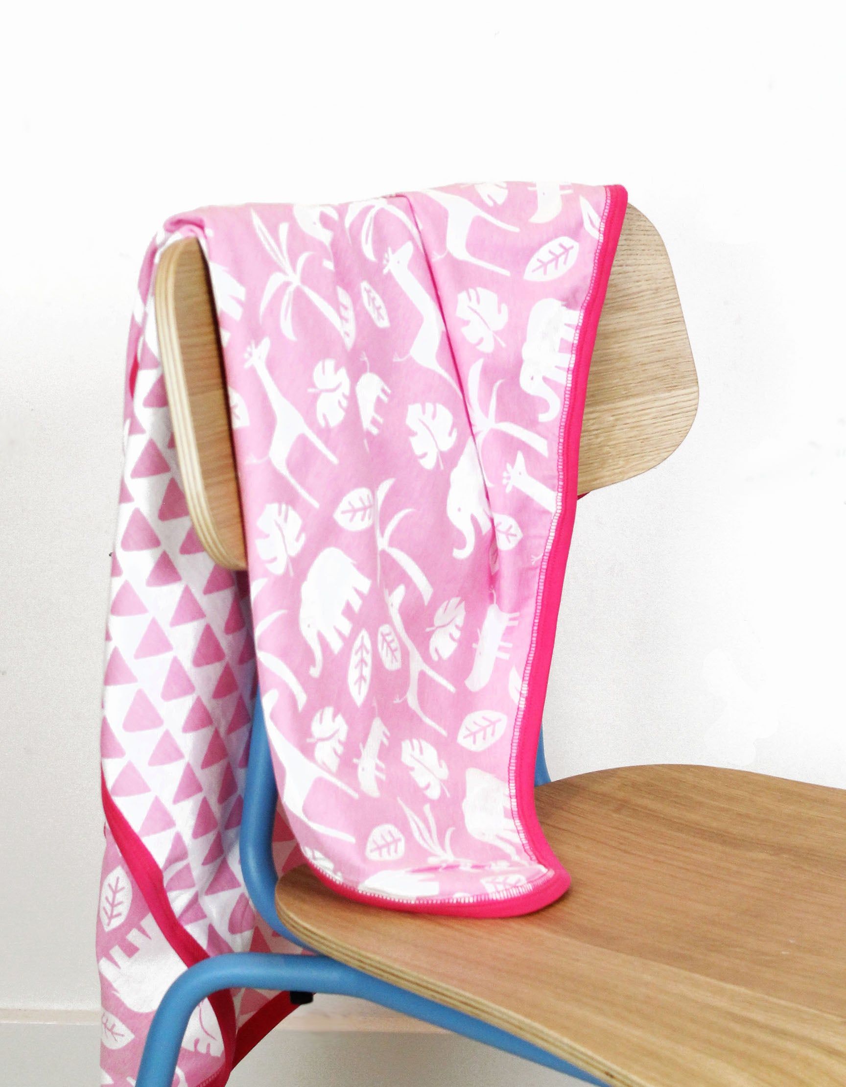 Toby Tiger Baby-Decke mit Dschungel-Allover