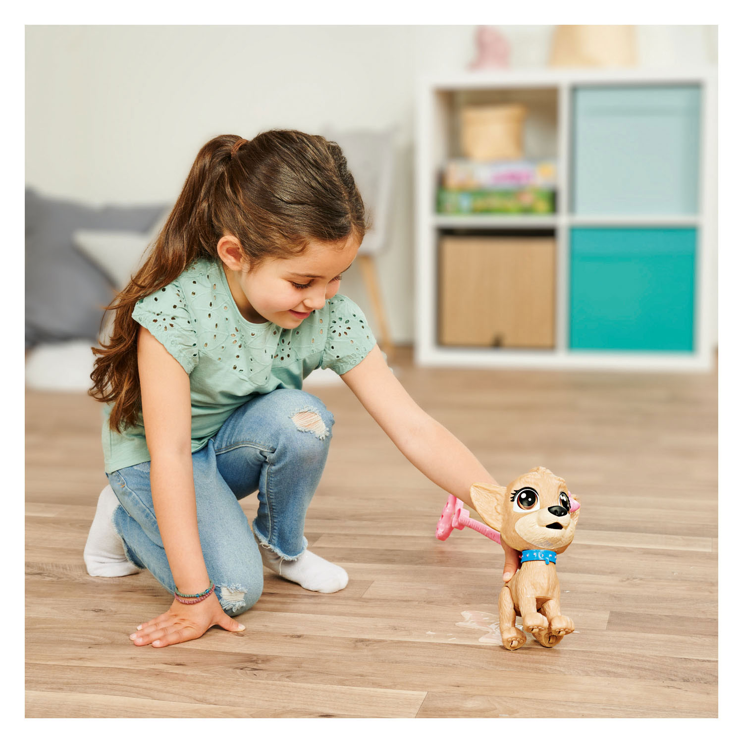 Chi Chi Love Pii Pii Puppy Hond Uitlaten met Plasfunctie