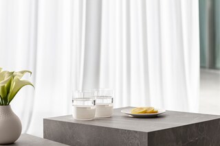 Villeroy & Boch Whiskyglas MANUFACTURE ROCK BLANC 4er Set weiß matt