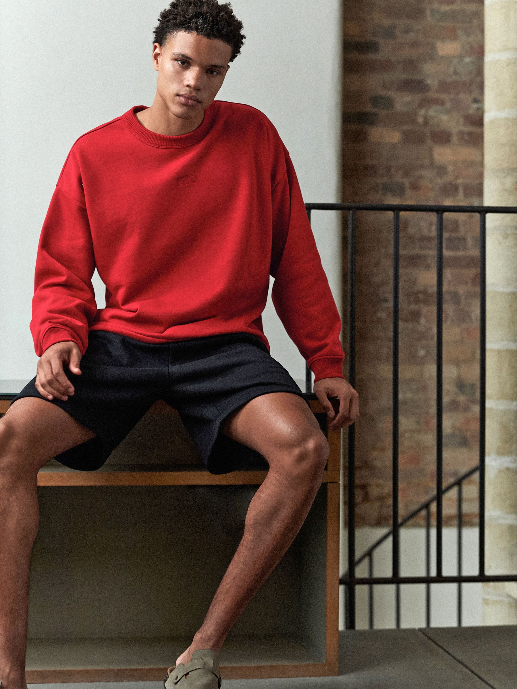 Rood - EDIT sweatshirt