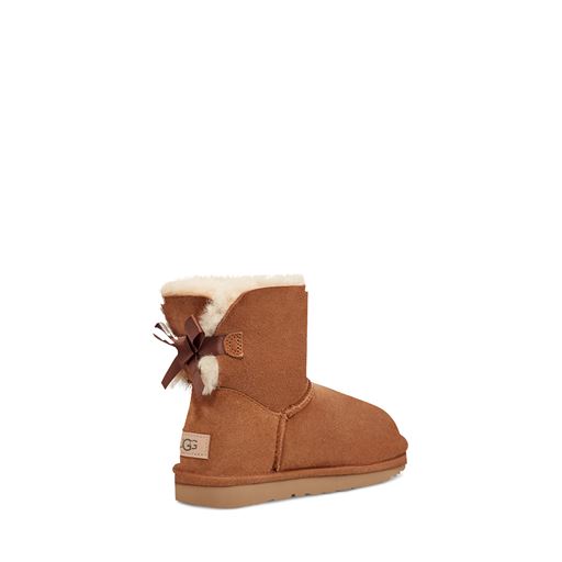 UGG Mini Bailey Bow Støvler, Chestnut, 41