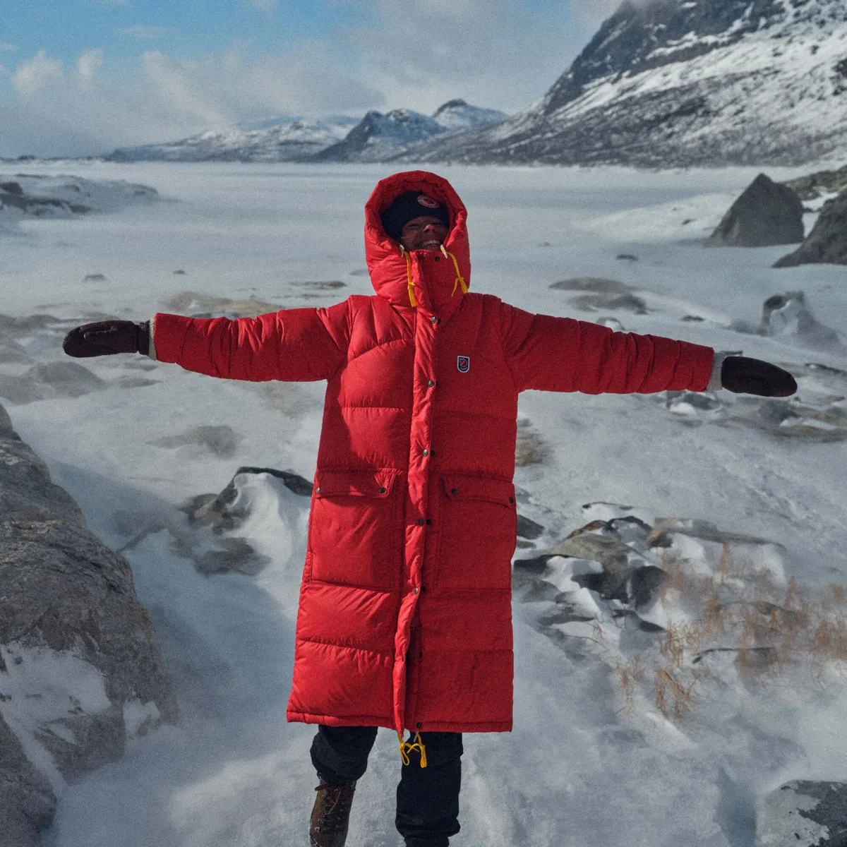 Fjällräven Expedition Long Down Parka Women's Black