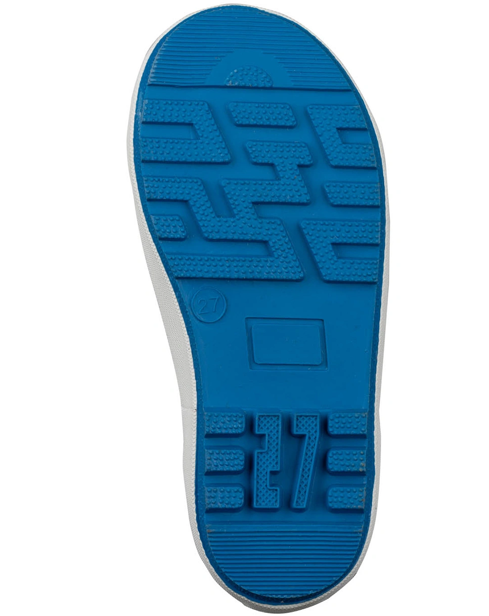 GummistieKids LYSEFJORD in glow blue