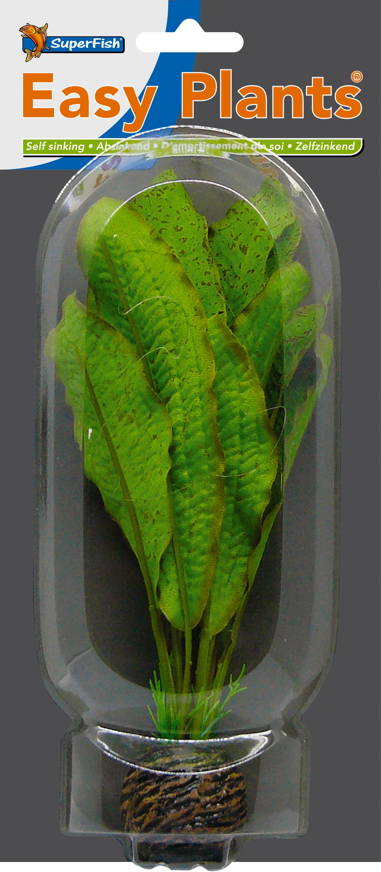 SuperFish aquarium kunstplant Easy Plants middel NR12 groen 20 cm