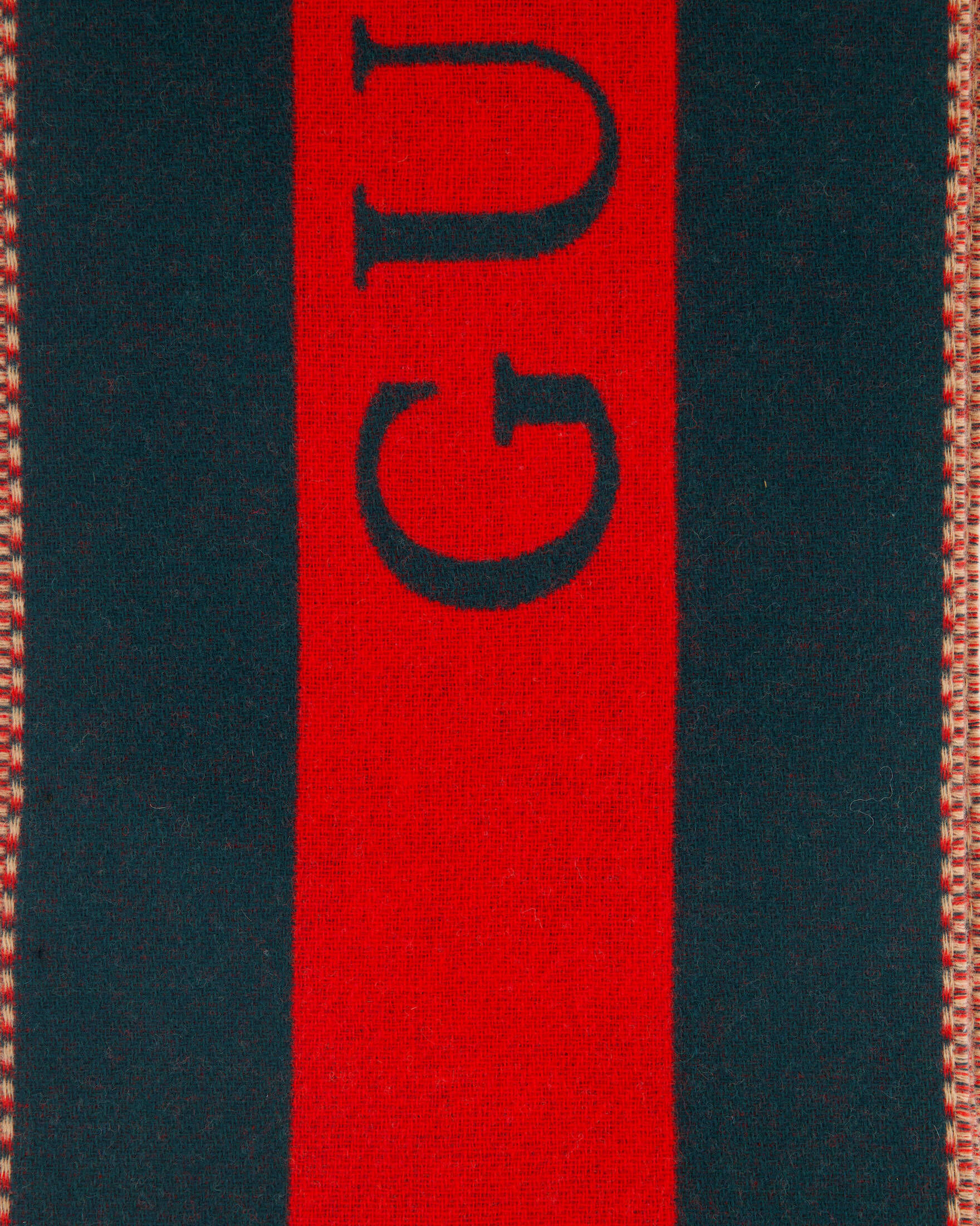 Gucci| Herren Schal aus Wolle SC DOUBLE WEB