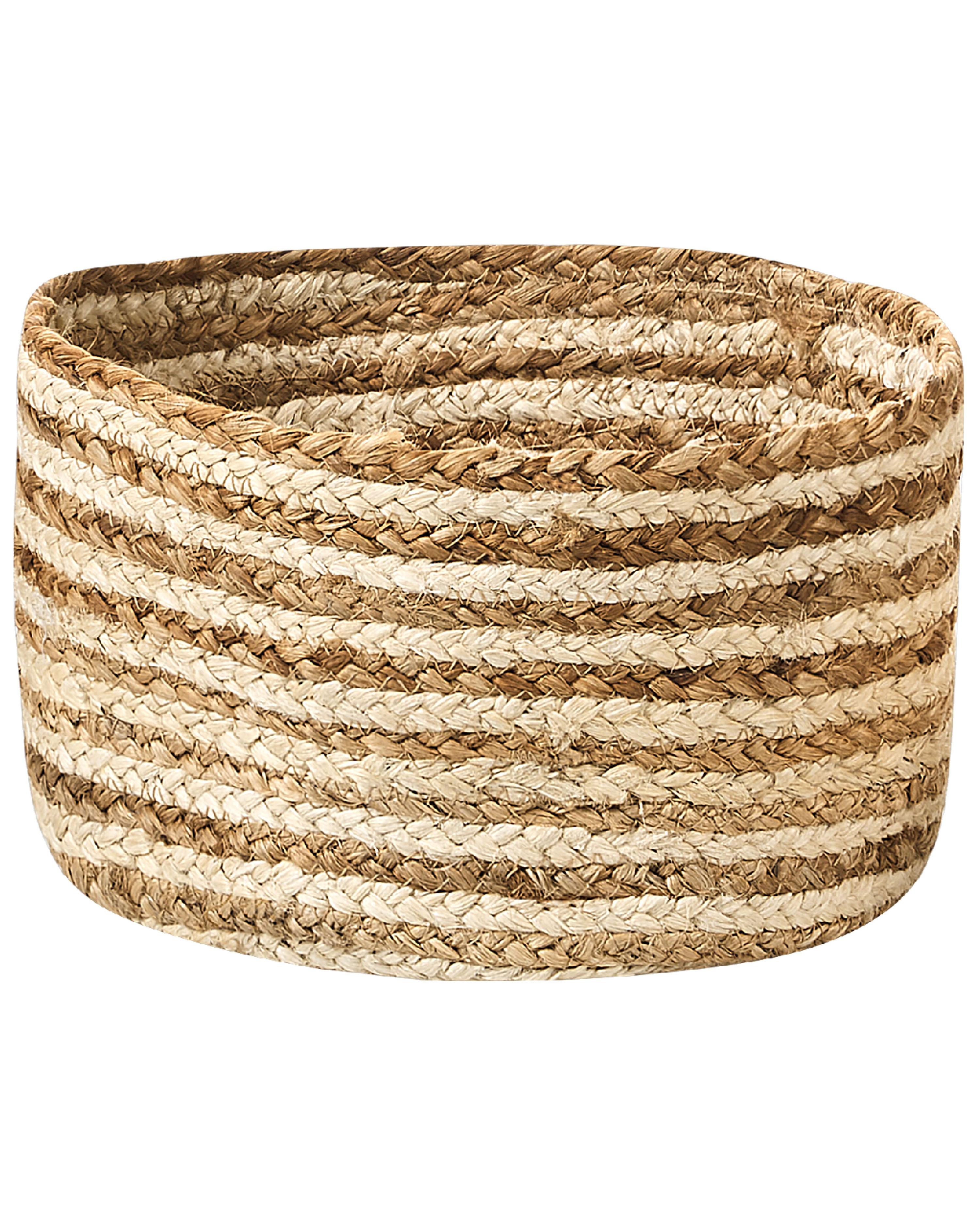 Set van 3 manden KAHU Jute Natuurlijk