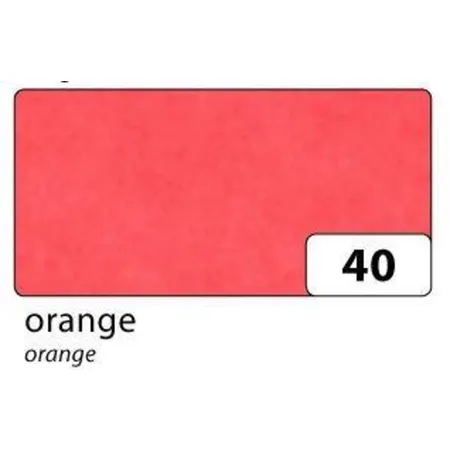 Folia Transparentpapier Rolle 70x100 cm orange