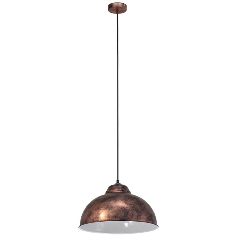 TAKLAMPE EGLO TRURO E27 37CM KOBBER