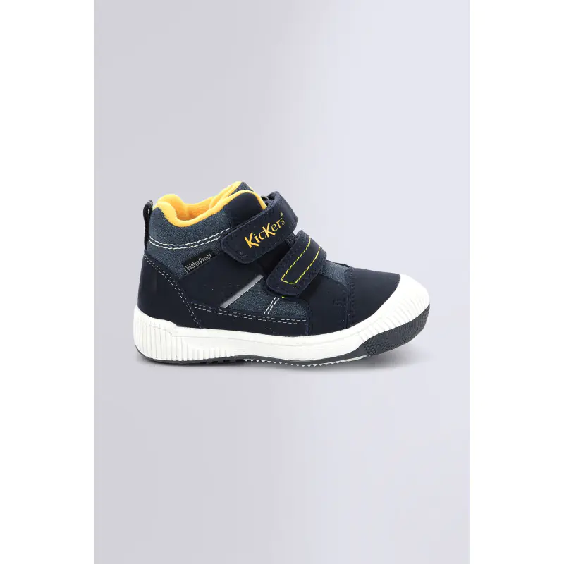 KICKOJA MARINE JAUNE BASKETS BASSES Synthétique Garçon