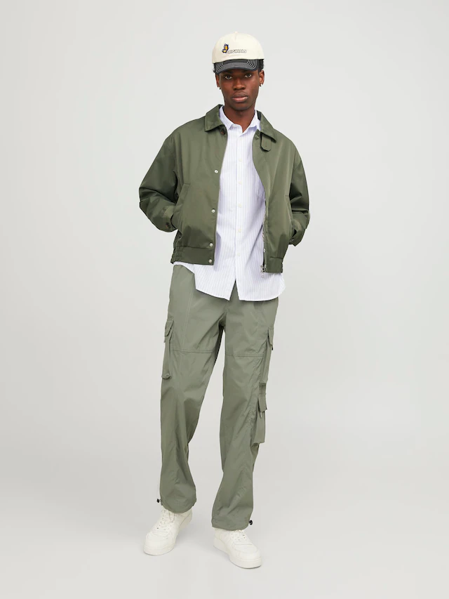 Jack & Jones Outdoorjacke »JORSANTORINI HARRINGTON JACKET SN«