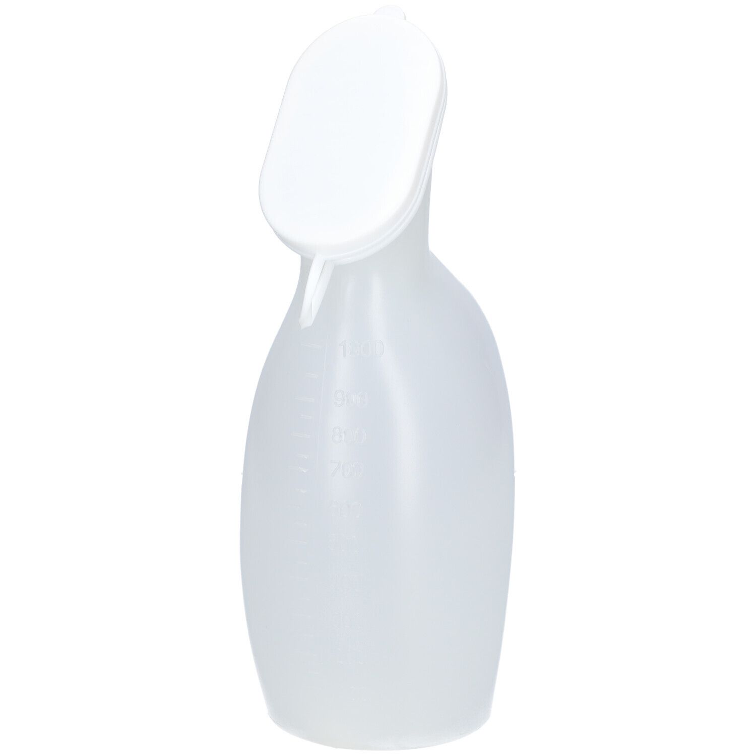 FRANK® Urinflasche mit Deckel für Frauen