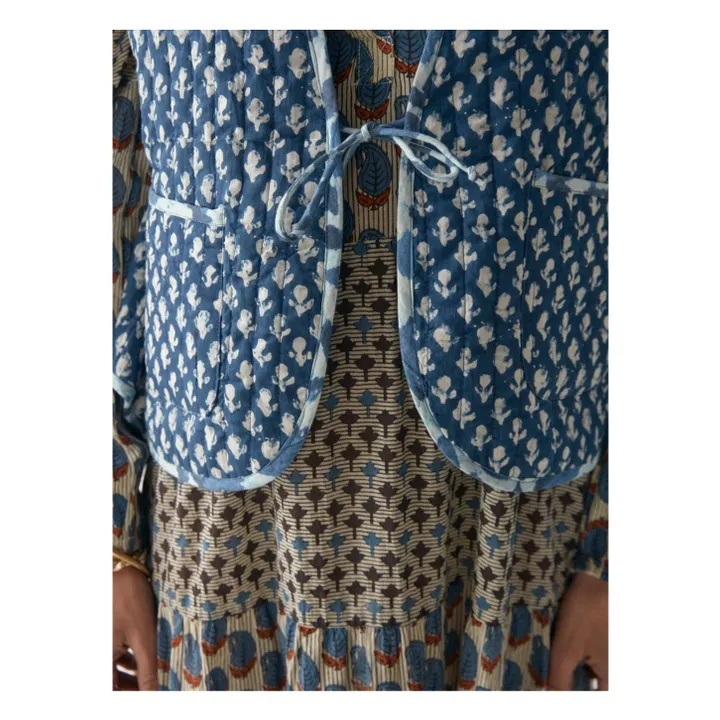 Maison Hotel Veston Matelassé Telma | Bleu foncé