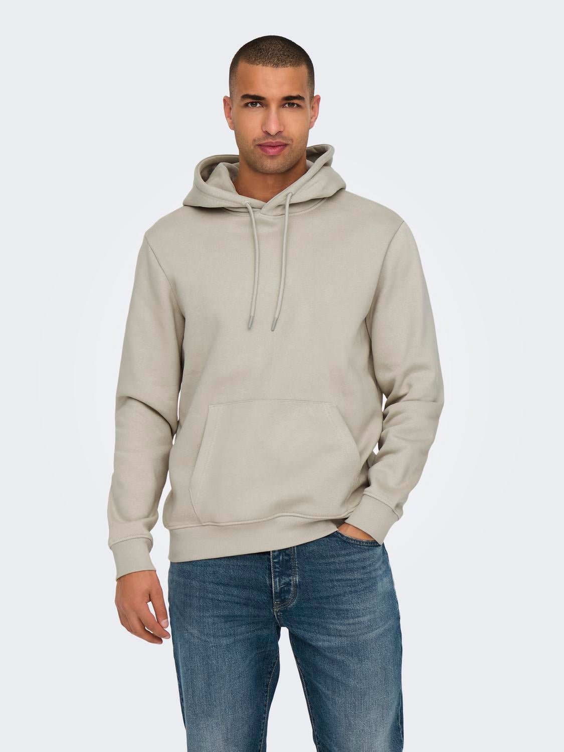 ONSCONNOR Sweatshirt Silver Lining