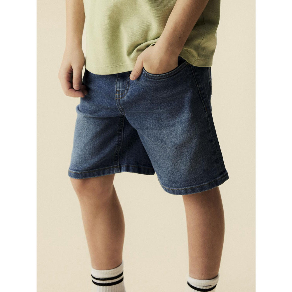 Køb Name It Medium Blue Denim Nkmryan St Dnm Shorts 1080-Dt Tb