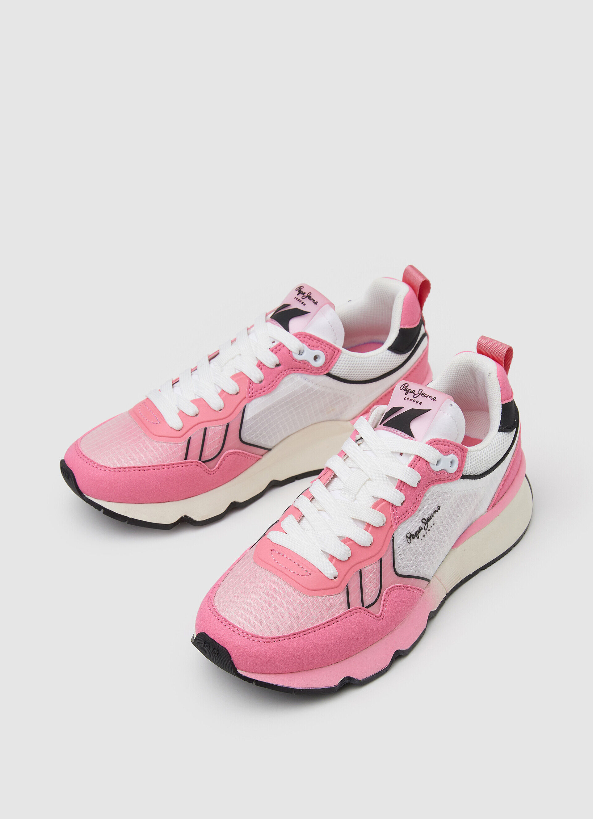 Tênis combinados BRIT PRO NEON - rosa neon