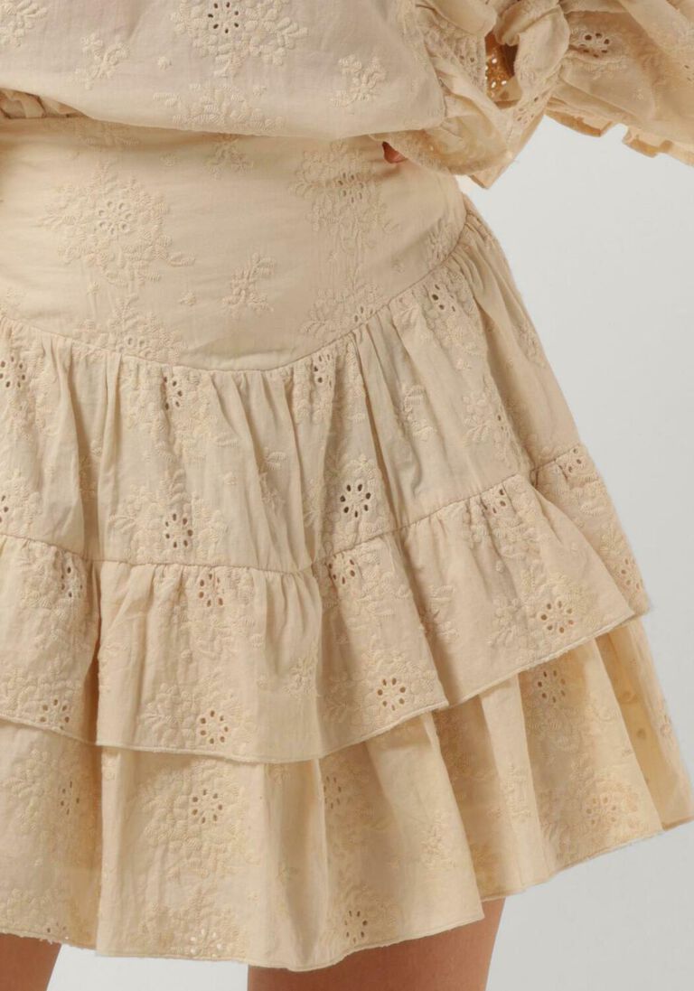 STUDIO AMAYA beige studio amaya minirok kim