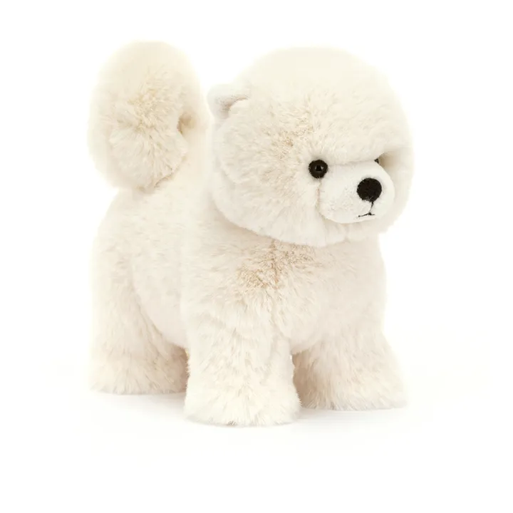 Jellycat Peluche Daphne Pomeranian | Blanc