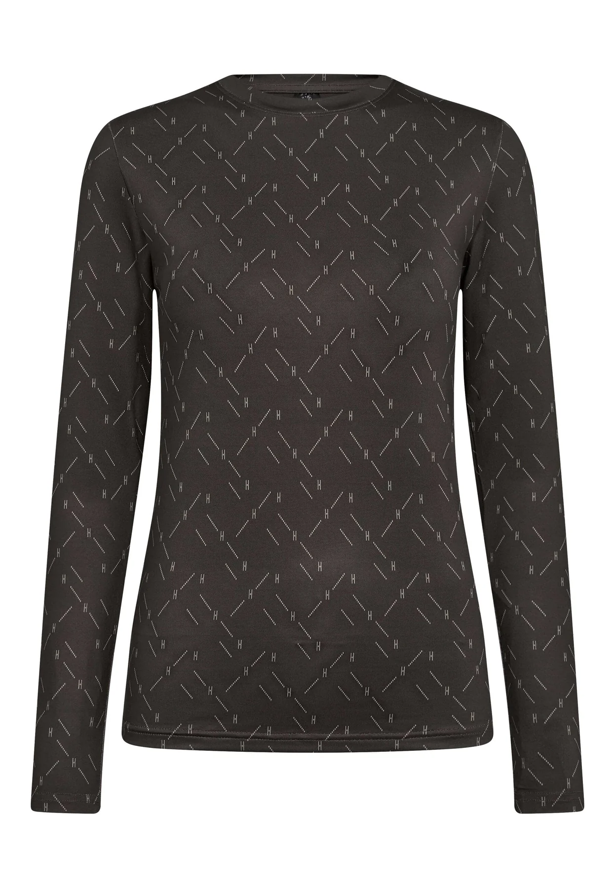Hype The Detail Printed Blouse 40 brun