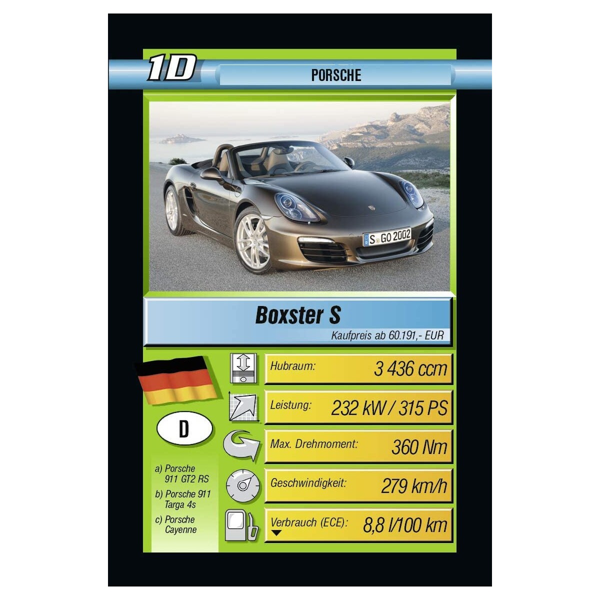 Ravensburger - Super Trumpf: Auto 5er Set Quartett Autofans Quartettspiele Sammlung