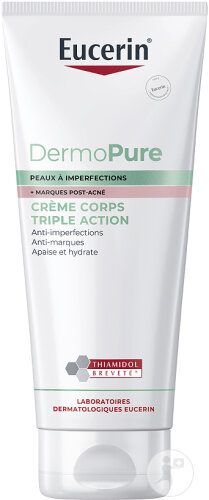 Eucerin Dermopure Clinical Crème Pour Le Corps Triple Action 200ml