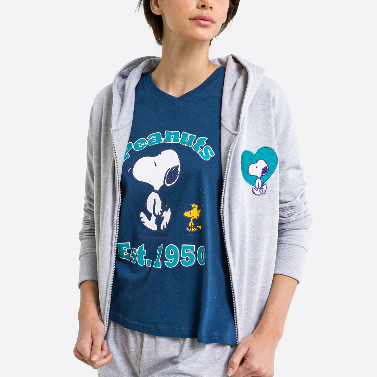 Pijama Snoopy de 3 peças