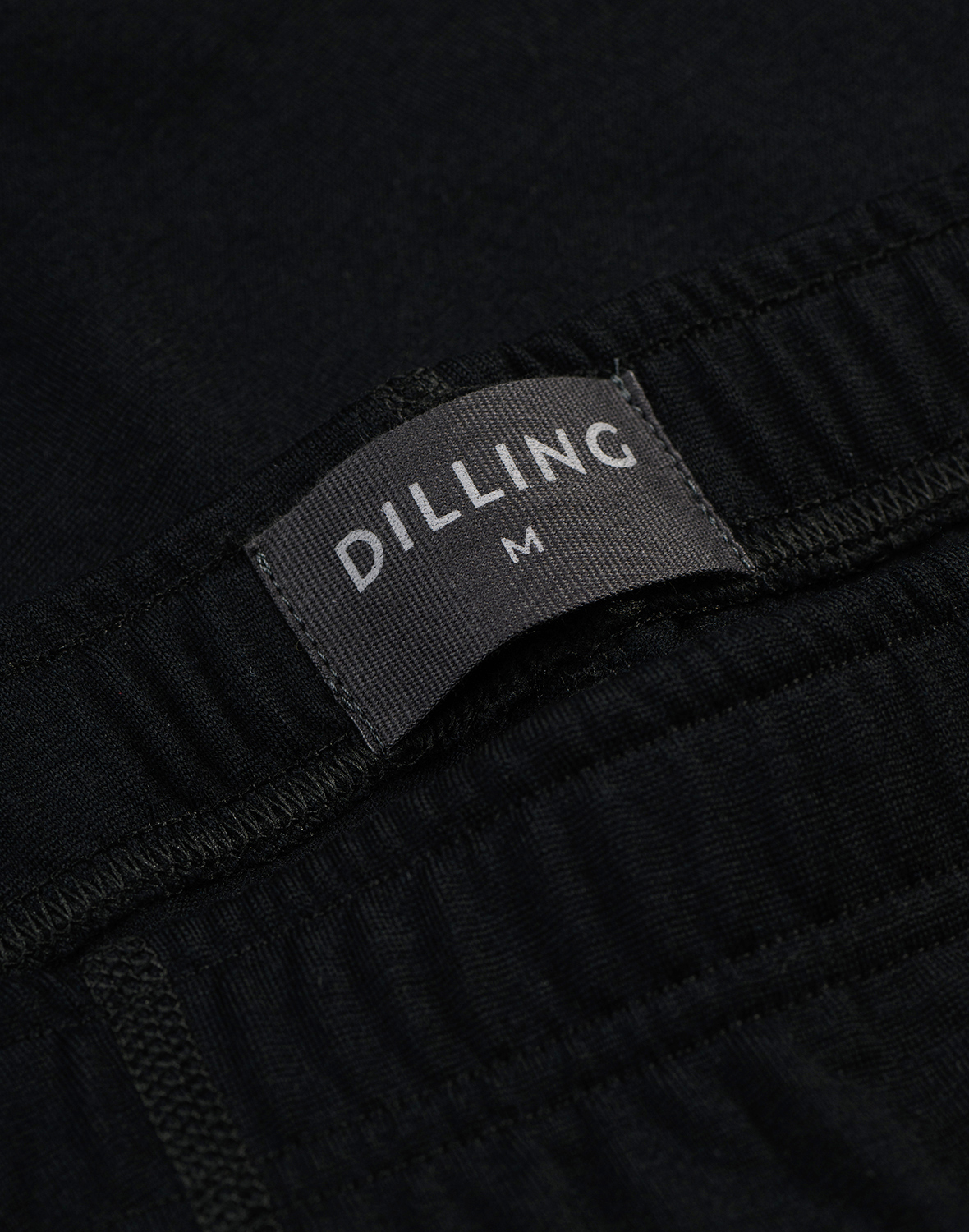 3/4 legging van merinowol voor heren in Zwart