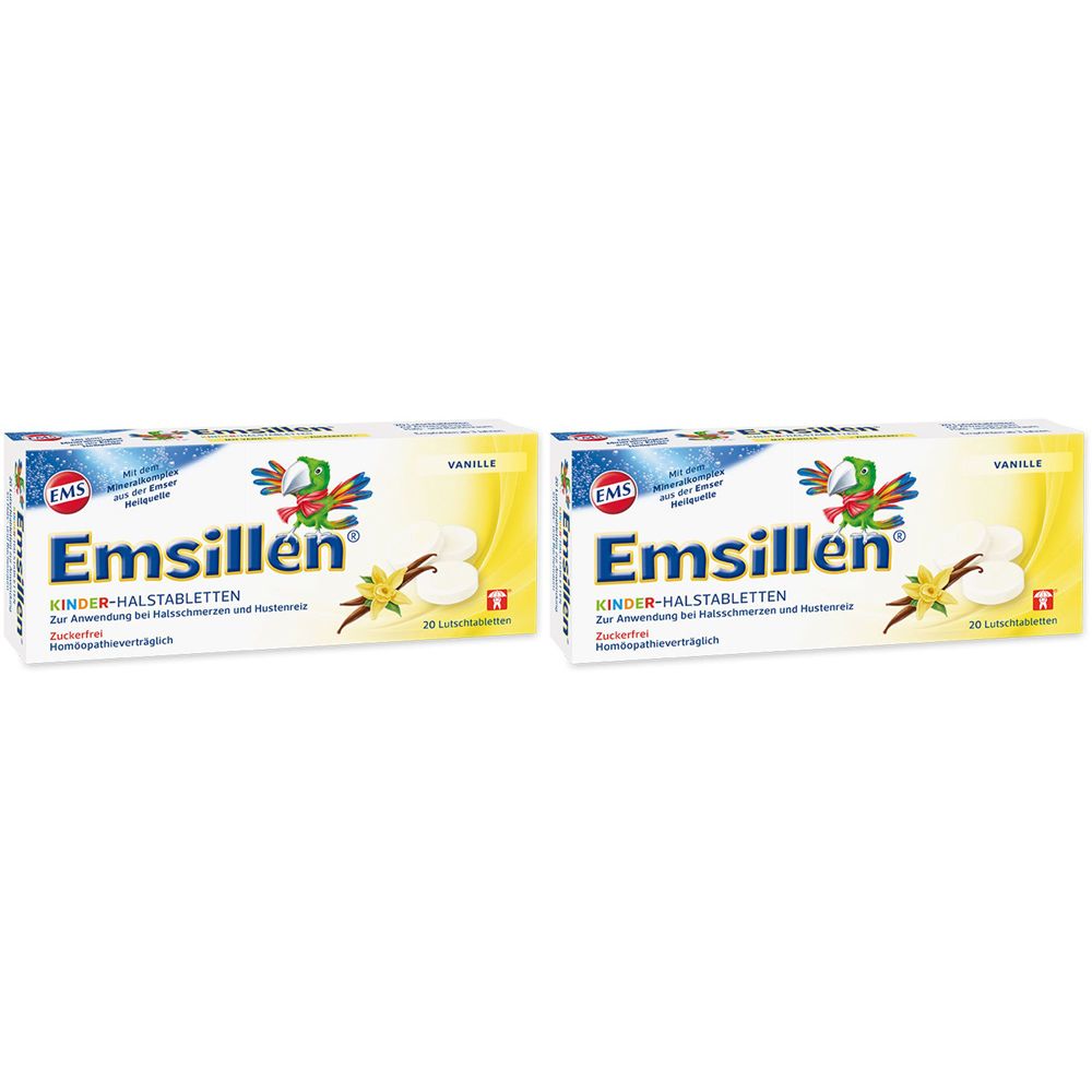 Emsillen® Kinder - Halstabletten Vanille