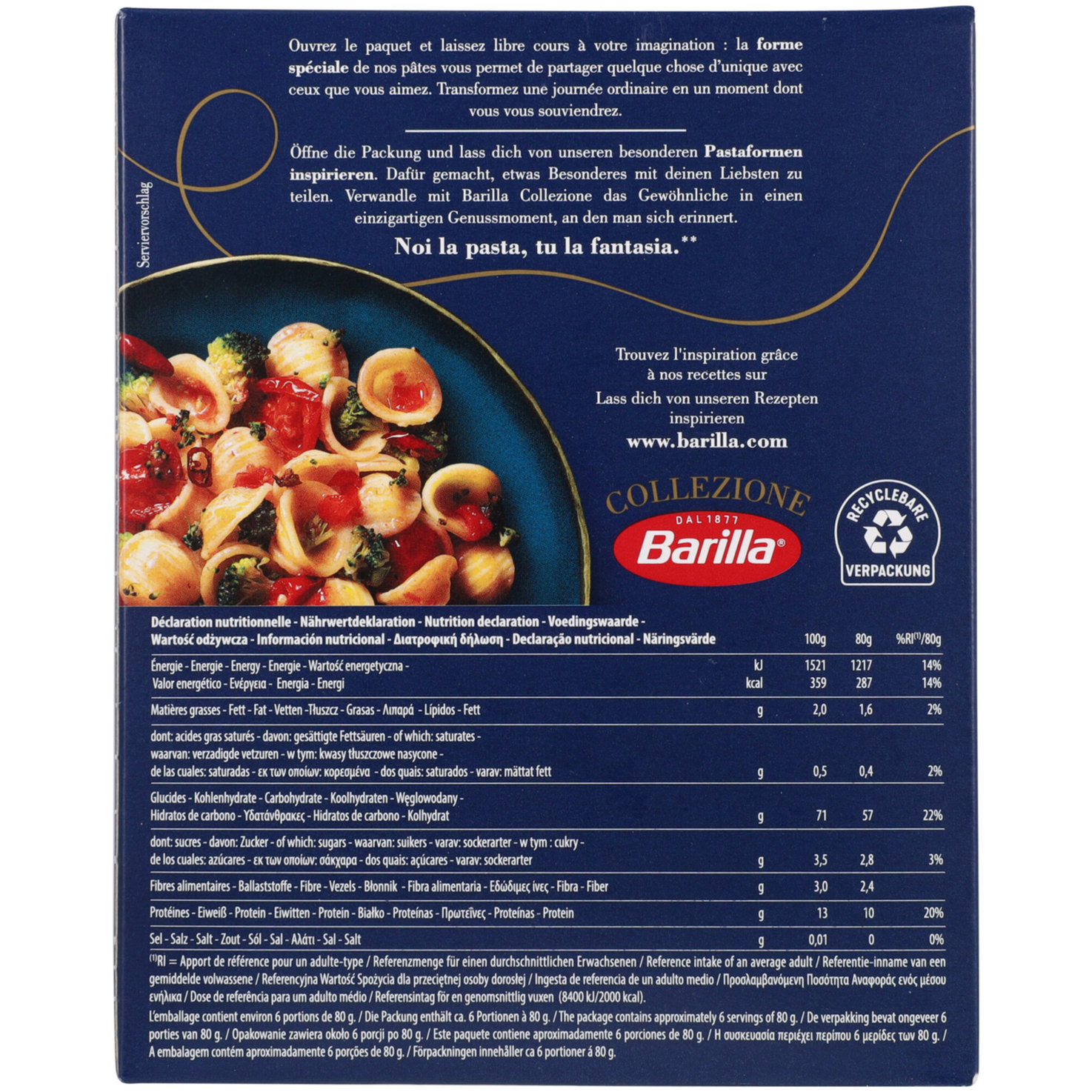 Barilla Collezione Orecchiette n. 56