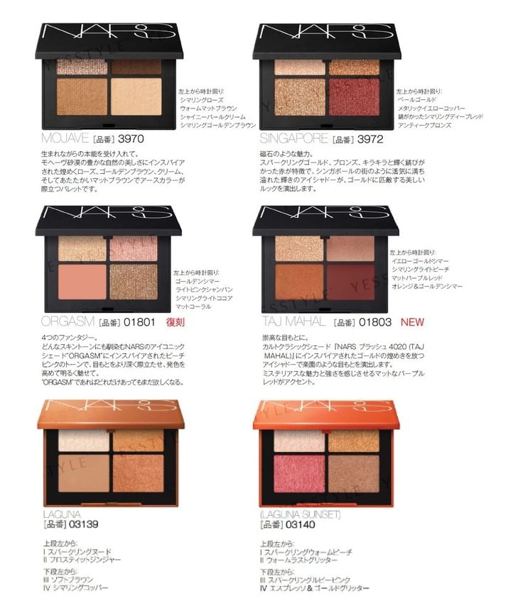NARS - Quad Oogschaduw