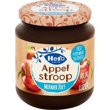 Hero Appelstroop Minder Zoet 380g
