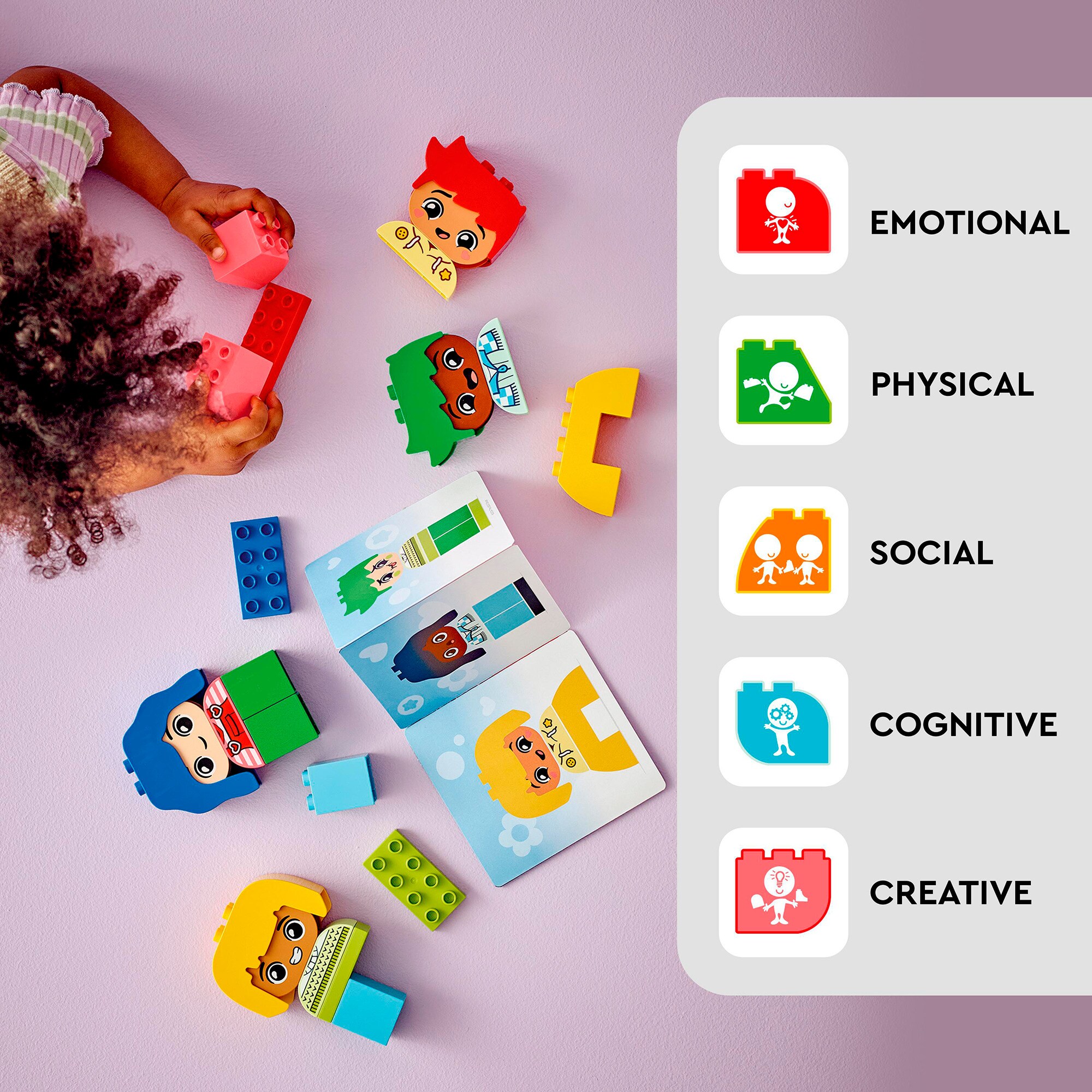 LEGO Konstruktionsspielzeug DUPLO Große Gefühle