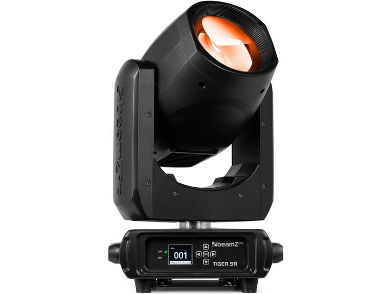 BeamZ Pro Moving Head Tiger 9R Leistungsstarker Moving Head mit Entladungslampe